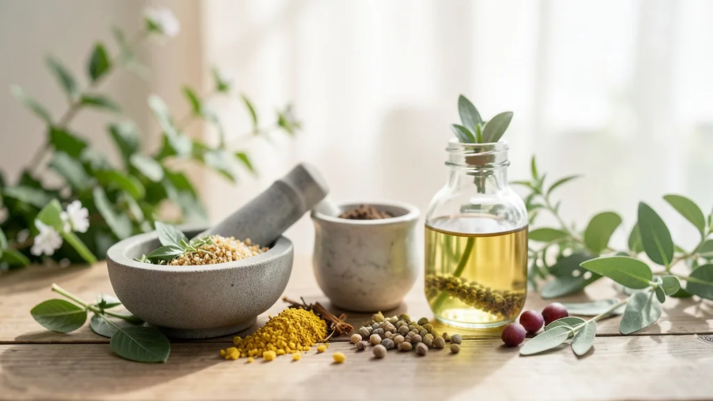 Botanical Leaf Sketch